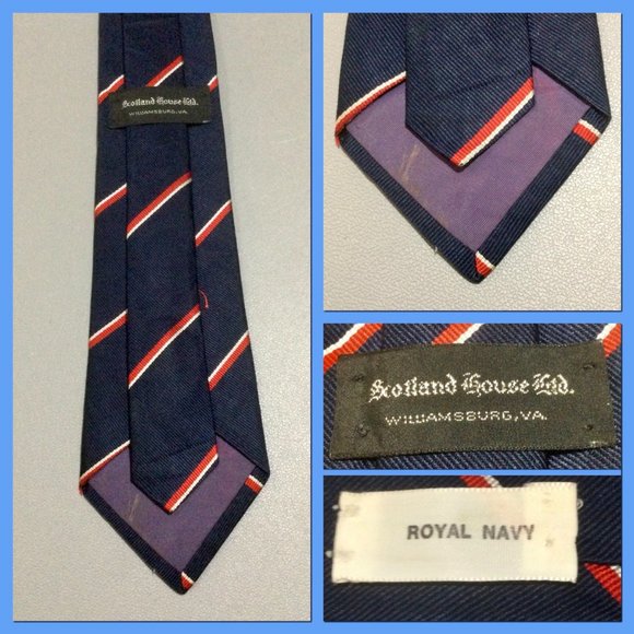 Vtg Wool Tie_156 - Picture 3 of 6